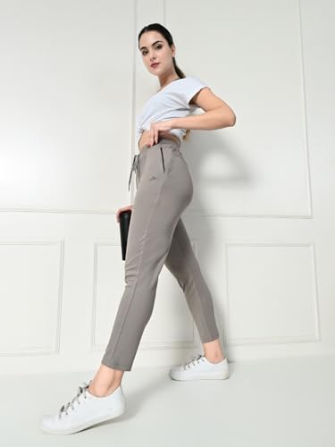 Image of FITINC Premium Trackpant with Zippers Pockets for Women - Best for Gym, Yoga, Workout and Casual Wear