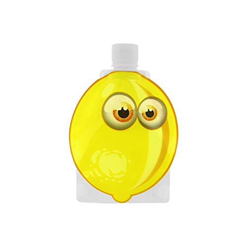 HELLO KIDS Gourde Souple pour Enfant Citron Cover