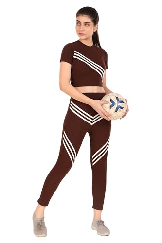 Image of JM Women's Atheletic Gym Wear Set| Co-ord set | Top & Botton Set|Running Suit for Girls & Women