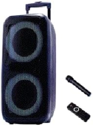 JVC 30W 12-Inch Woofer Trolley Speaker with wireless microphone and remote control