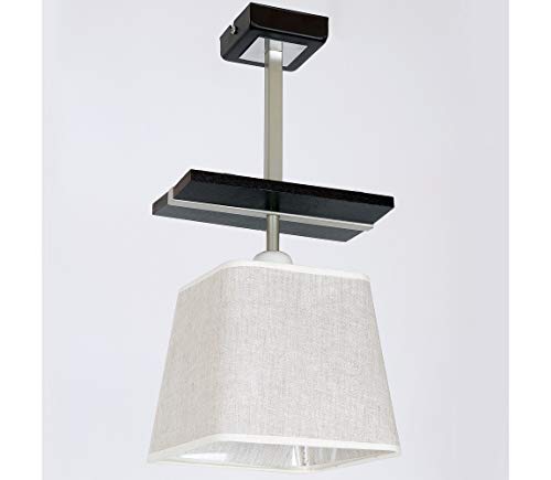 Lámpara de araña colgante SOLO 1xE27/60W/230V