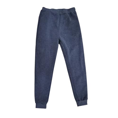 Boys Baggy Sweatpants Straight Leg Elastic Waist Athletic Workout Jogger Sweat Pants Fall Winter with Pockets2