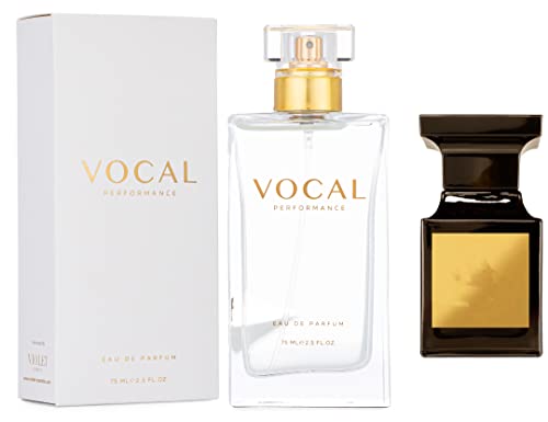 Vocal Performance Eau de Parfum For Unisex Inspired by Tom Ford Tuscan Leather 2.5 FL. OZ. Perfume Replica Version Fragrance Dupe Consentrated Long Lasting