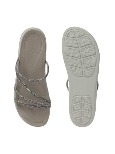 Image of ELLE Women's Comfortable Multi-Strap Platform Heel Sandals
