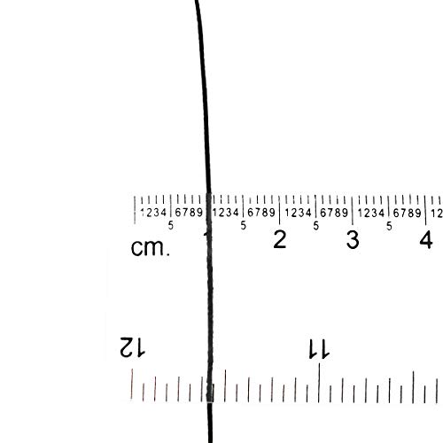 Embroiderymaterial Crochet Cotton Yarn Combo Pack 10 Rolls (Black) Size 20 (0.5Mm Thickness), 200 Gram