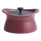 ベストポット bestpot mini ミニ(マロンレッド)土鍋 炊飯【14.8cm/直火用/1合まで/550ml/正規販売店】萬古焼 日本製 蓄熱調理 無水調理 両手鍋 時短 料理 羽釜