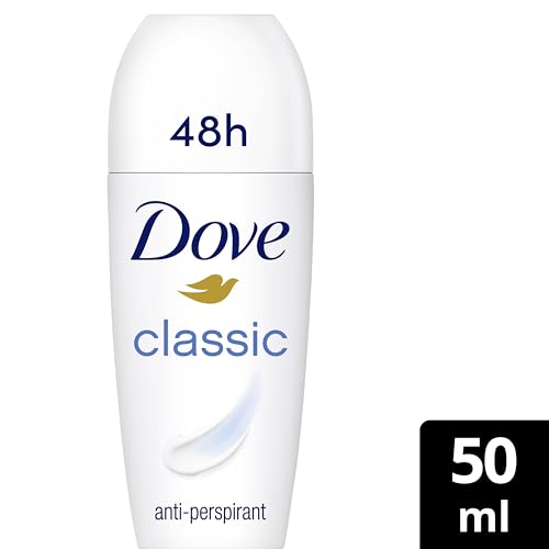 Dove Classic Anti-Perspirant Roll On deodorant with ¼ moisturising cream for 48-hour protection and underarm care 50 ml - Image 3
