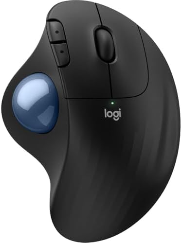 Amazon.com: Logitech Ergo M575S Wireless Ergonomic Trackball Mouse ...