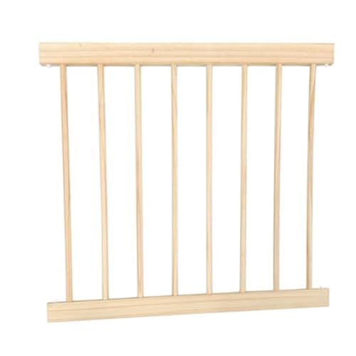 Baby Playpen, Foldable Wooden Play Yard with Gate, Playpen for Babies and Toddlers, Adjustable Baby Activity Center with Child Proof Lock, Fence Play Area for Toddlers 6 to 36 Months(25 * 26inch)