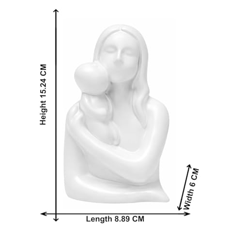 Image of CraftVatika Home Decor Mother Child Showpiece,Home Decoration Items for Living Room, Baby Mother Gift for Couple, Living Room Decoration Items,Office Desk Decorative Items,Gift for Women