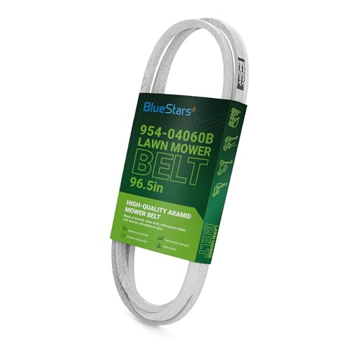 BlueStars 954-04060B 954-04060C Deck Drive Belt - for 42 Deck Cub Cadet Troy-Bilt LT1040 LT1042 954-04060 754-04060 754-04060B 754-04060C John Deere GX10851 | Aramid Cord | 96.5 x 1/2 inch
