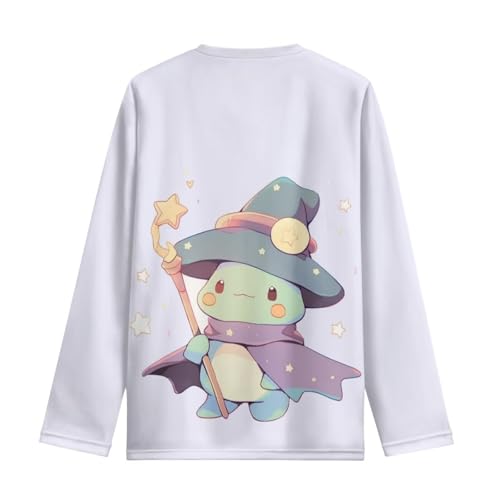 Image of Long Sleeve Shirts for Girls Winter Tops 3-16t Cartoon T Shirts for Fall Clothes