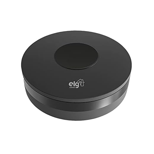 ELG, SHIR300, Controle Remoto Inteligente Wi-Fi, Controle Diversos Dispositivos Infravermelho Via Aplicativo, Compatível com Alexa & Google Assistant, Preto