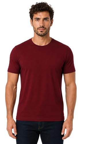 Image of London Hills T Shirt For Man | Tshirt Shirts Men | Men Round Neck Tshirts | Gym T Shirts For mens Workout | T-shirts For Man Cotton Stylish Round Neck T Shirt Half Sleeve Regular Fit Solid Multicolour