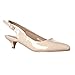 Riverberry Women's Bella Pointed Toe Sling Back Low-Height Pump Heels