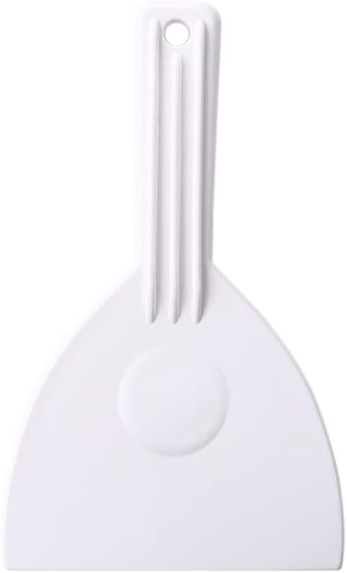 Raspadores de masa de plástico con asa, raspadores de pasteles, herramientas más suaves para decoración de pasteles, pan y pasteles, raspador de