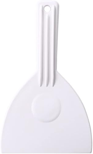 Raspadores de masa de plástico con asa, raspadores de pasteles, herramientas más suaves para decoración de pasteles, pan y pasteles, raspador de