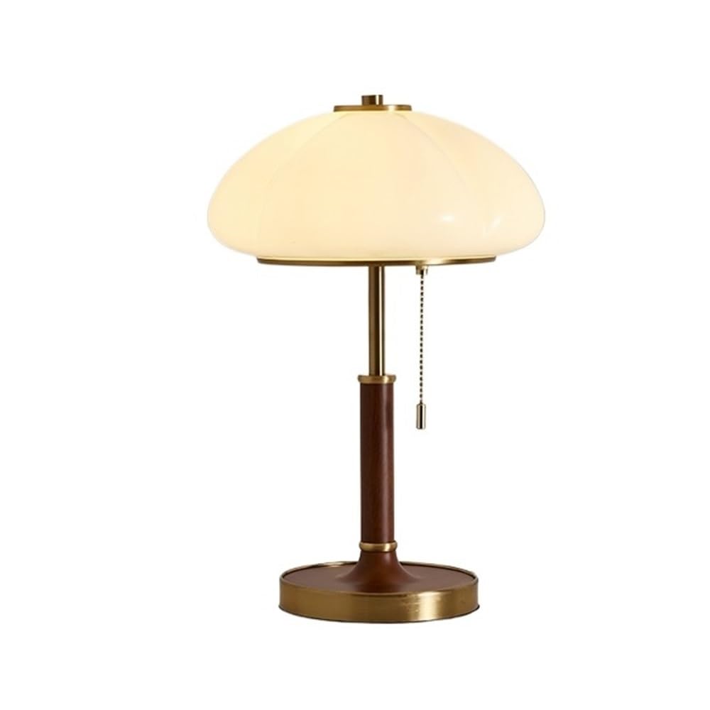 Hhmmei2024-23 Table Lamps Bedroom Bedside Table Lamp Office Desk Study Decorative(White)