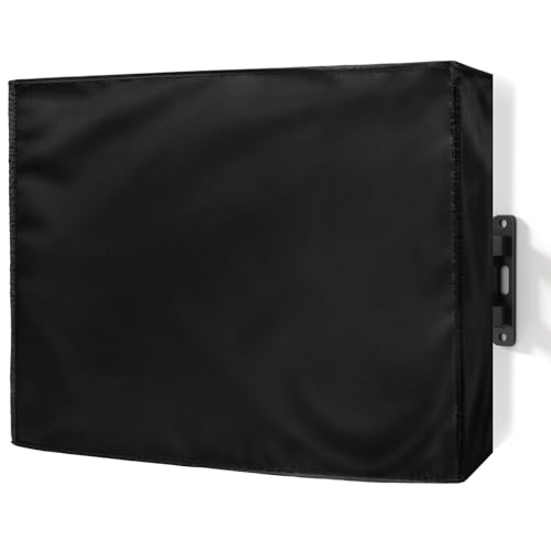 Outdoor Waterproof TV Cover – Universal 52-55 Inch Flat Screen TV Cover, 600D Durable TV Display Protector for All Seasons, Size 52''W x 36.2''H x 5.1''D