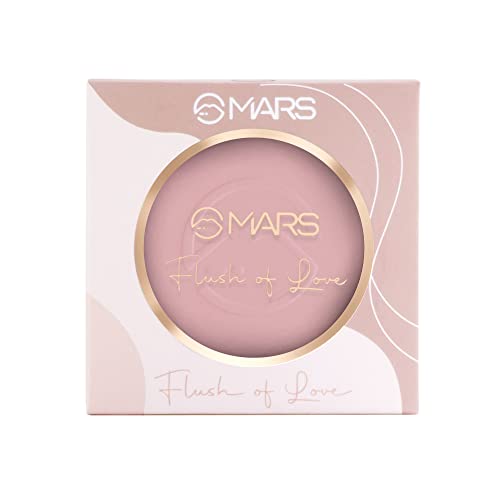 Image of MARS Flush of Love Face Blusher | Highly Pigmented & Easy to Blend | Lightweight & Natural Finish (8.0 gm) (Shade-06)