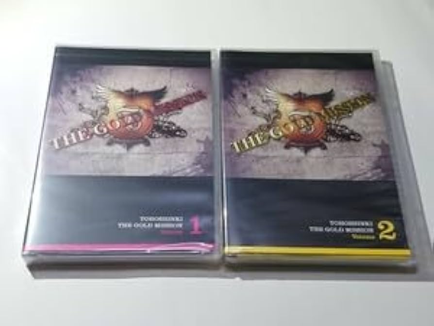 東方神起　THE GOLD MISSION1・2　MISSION CARD TOHOSHINKI THE GOLD MISSION 1 2 東方神起 Mission Card 01
