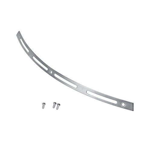 INNOGLOW Motorcycle Windshield Windscreen Trim Polished Stainless Steel Batwing Fairing Fits for 1996-2013 Harley Electra Street Glide Touring Bike
