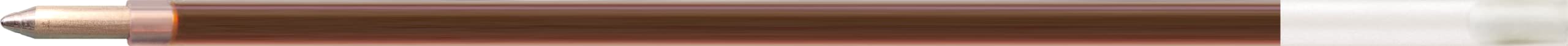 Pentel iZee BXS10-B2 Refill BXC470 4-Colour Ballpoint Pen, 0.5 mm Line Width, 2 Refills in Polybag, 1 Pack of 12 Polybags, Red