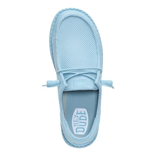Image of HEYDUDE Women's Wendy Funk Mono Slip On Shoe | Stretch Knit Upper, Cushioned Foam Insole, Ultralight Casual Loafer