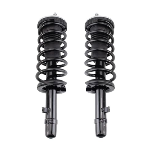 XIOUMAAN 2pcs Suspension Shock Absorber Strut and Spring Set Assembly Front Left Driver and Right Passenger Side for Genesis for G80 2017,for for Genesis 2015-2016 SCA43436