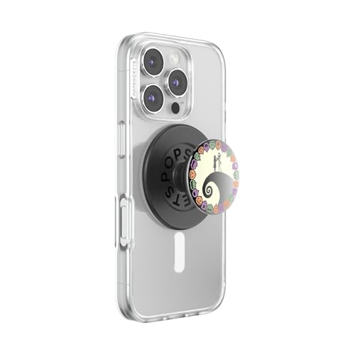 Image of PopSockets Phone Grip for MagSafe, Magnetic Holder, Phone Stand, Disney - Scary Love Dusk