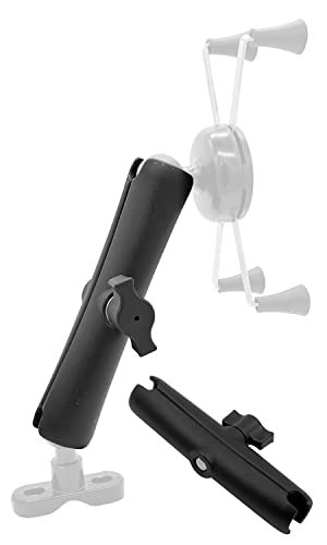 バイク用スマホホルダー 17mmのボールを使ったスマホホルダー、ラムマウント互換 RAMマウント用ボールアダプター バイク用スマホホルダー