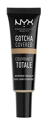 NYX Professional Makeup Gotcha Covered Concealer, No.03 Beige, 0.27 Fluid Ounce