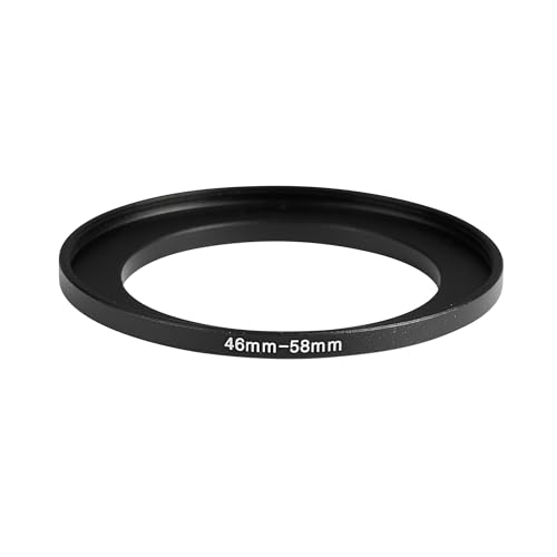 Image of 46-58mm Step-Up Ring Adapter, 46mm to 58mm Step Up Filter Ring for 46mm Lens Install 58mm ND CPL UV Camera Lens Filter(46mm-58mm)