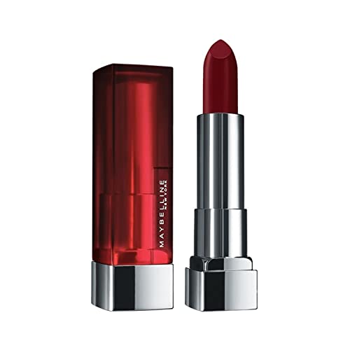 Image of Maybelline New York Color Sensational Creamy Matte Lipstick lasts up to 12 Hours, Hydrate Lips, Rich Creamy Lipstick with Shea Butter, Available in 42 different Shades - Midnight Date, 3.9g
