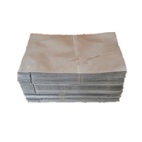 100pcs Silver Aluminum Foil Mylar Bag Vacuum Sealer Food Storage Package Safety 710cm