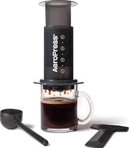 AeroPress Original Coffee Press, French Press, Pour-Over & Espresso Style