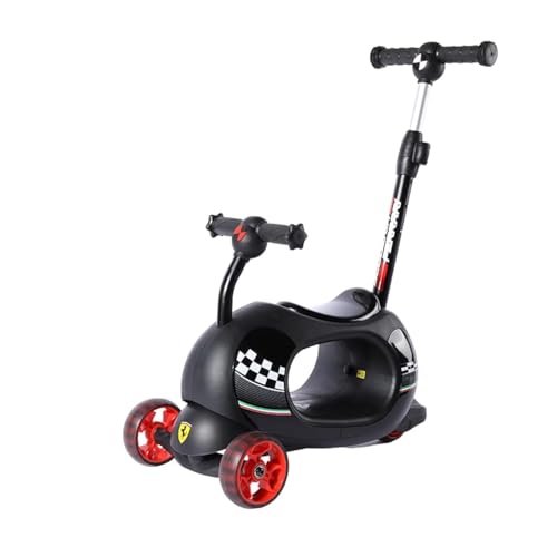 Dakott 4-in-1 Ferrari Scooter is Perfect for Kids of Different Ages. You do not Have to Buy Separate Scooters for All of The Kids.