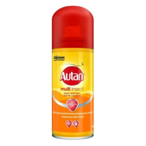 Autan Multi Insect Spray repelente contra mosquitos, moscas y garrapatas, 1 unidad (1 x 100 ml)