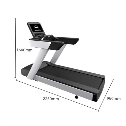 Image of Electric Treadmills Commercial Running Machine Motorized Treadmill Gym Fitness Equipment with LED LCD Screen for Training
