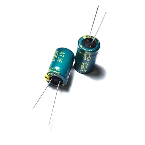 Condensateurs 47uF 400V radiaux en aluminium haute durabilité pour cartes mères, 21 pièces