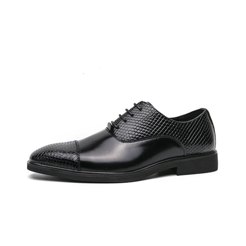 Elegant Mens Leather Lace Up Oxford Shoes Comfortable for Business and Formal Use2