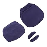 ROMISBABA Elastische Bürostuhlbezüge mit Armlehnenbezügen Atmungsaktive Sitz Rückenlehnen schoner Flexible Stuhlhussen für Büro Gaming Drehstühle Maschinenwaschbar Komfortabel und Schützend