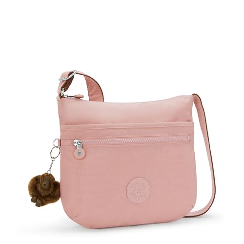 Kipling ARTO sac bandoulière moyen rose nylon léger et solide