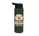 Proud Mom of a Nursing Student Stainless Steel Insulated Water Bottle