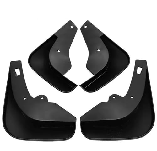 Bavettes pour Ford Focus 2 Hatchback MK2 (2005-2011) - Lot de 4 garde-boues noirs