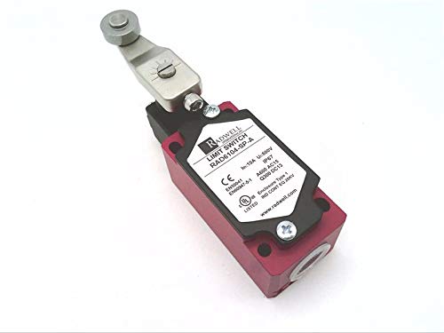 RADWELL Verified Substitute XCKJ10511-SUB Substitute for Schneider Electric XCKJ10511, Limit Switch, Fixed Rotary Lever, 1NO/1NC, SNAP Action, 1/2"