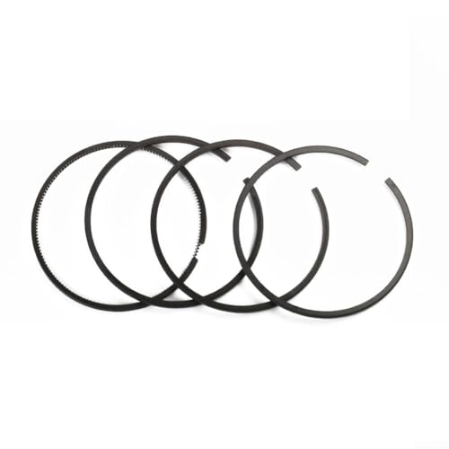 Kit de repuesto de anillos de pistón de compresor de aire, para cilindro de 55 mm, 70 mm, 80 mm, 90 mm, 95 mm, para FS100 105 mm FS120 aluminio, negro 3 piezas (105)