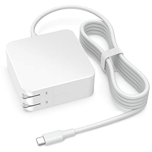 61W Type C Charger, Fast Power Adapter for MacBook Pro, HP Chromebook, Lenovo, ASUS, Acer, Dell, Xiaomi Air, Huawei Matebook, HP Spectre or All Smart Phones with USB C