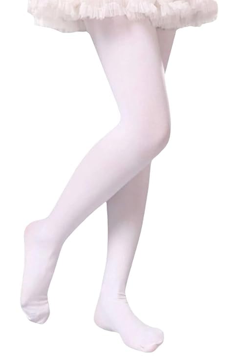 samrat mart Girl's Nylon Stretchable Footed Stockings Pantyhose Wram Legging Ideal for Ballet Dance School-picture-18