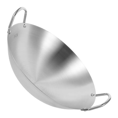 Wok de Acero Inoxidable Hemobllo con Doble Asa miniatura 1